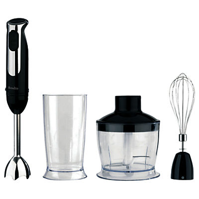 Breville VHB060 4-in-1 Hand Blender, Black/Chrome Breville VHB060 4-in-1 Hand Blender, Black/Chrome